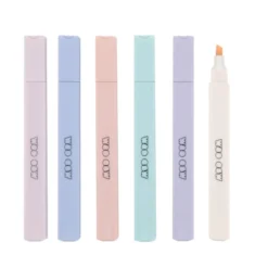 Conjunto Muted Pastel 6 Marcadores Grossos