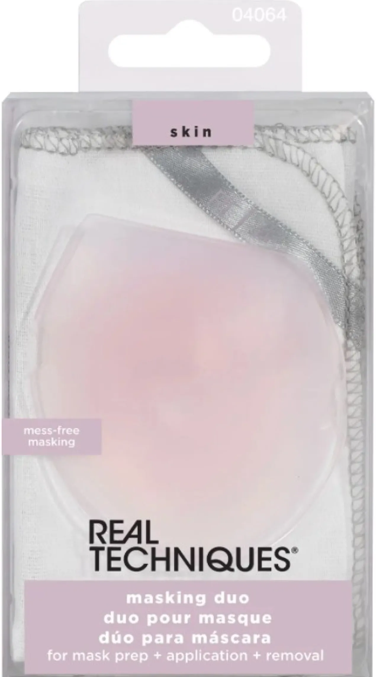 Conjunto para aplicar máscaras faciais Masking Duo