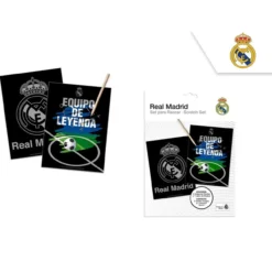 Conjunto para Raspar Real Madrid
