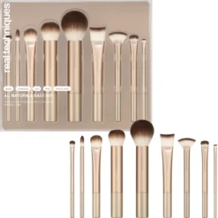 Conjunto 9 Pincéis Au Naturel Complete Brush Set