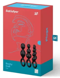 Conjunto 3 Plugs Black
