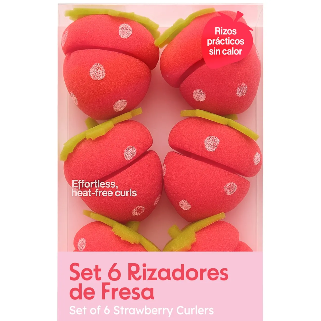 Conjunto 6 Rolos de Morango