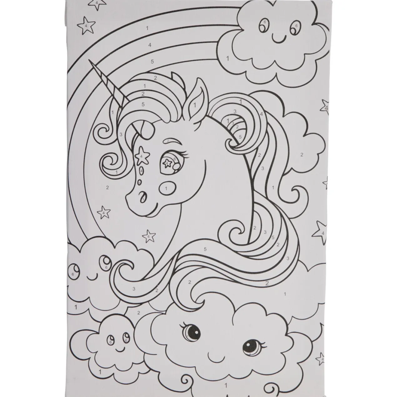 Conjunto Tela + Tintas