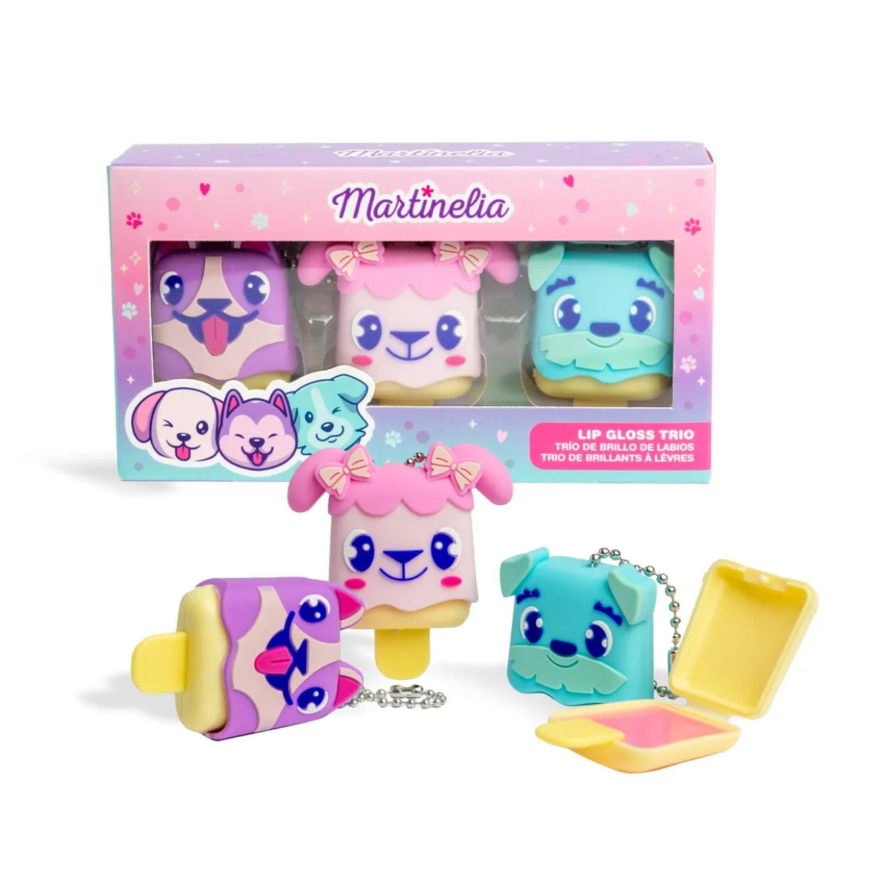 Conjunto Trio Lip Gloss