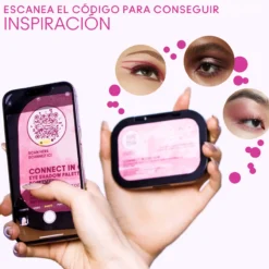 Connect In Colour Rose Lens Paleta de sombras de olhos