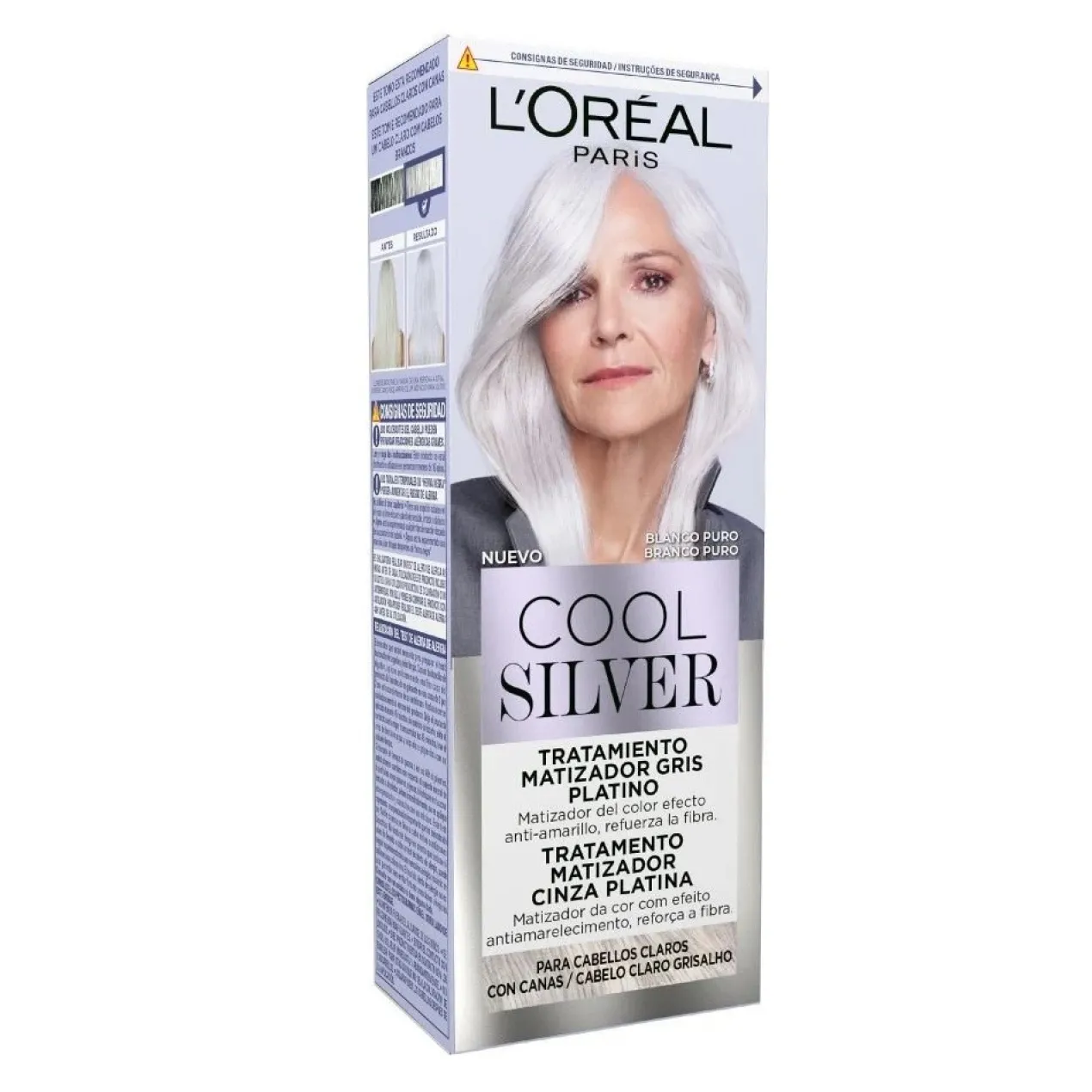Cool Silver Tratamento Matizante Cinza Platinado