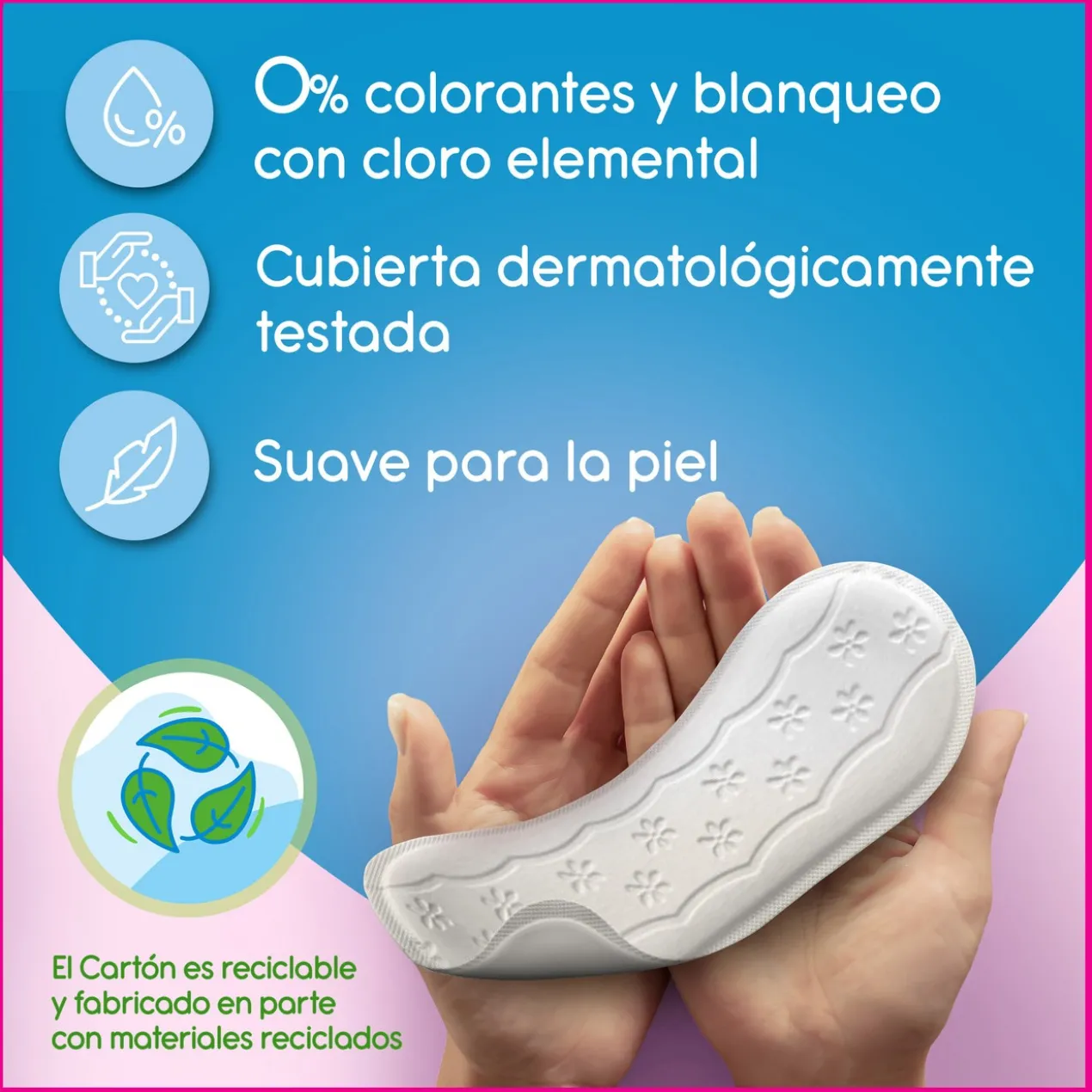 Cotton Feel Fragrância Fresca Absorção Normal