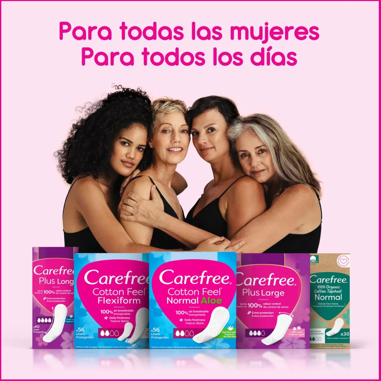 Cotton Feel Fragrância Fresca Absorção Normal