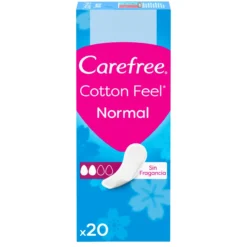 Cotton Feel sem Fragrância Protegeslip Absorção Normal Perfect Fit