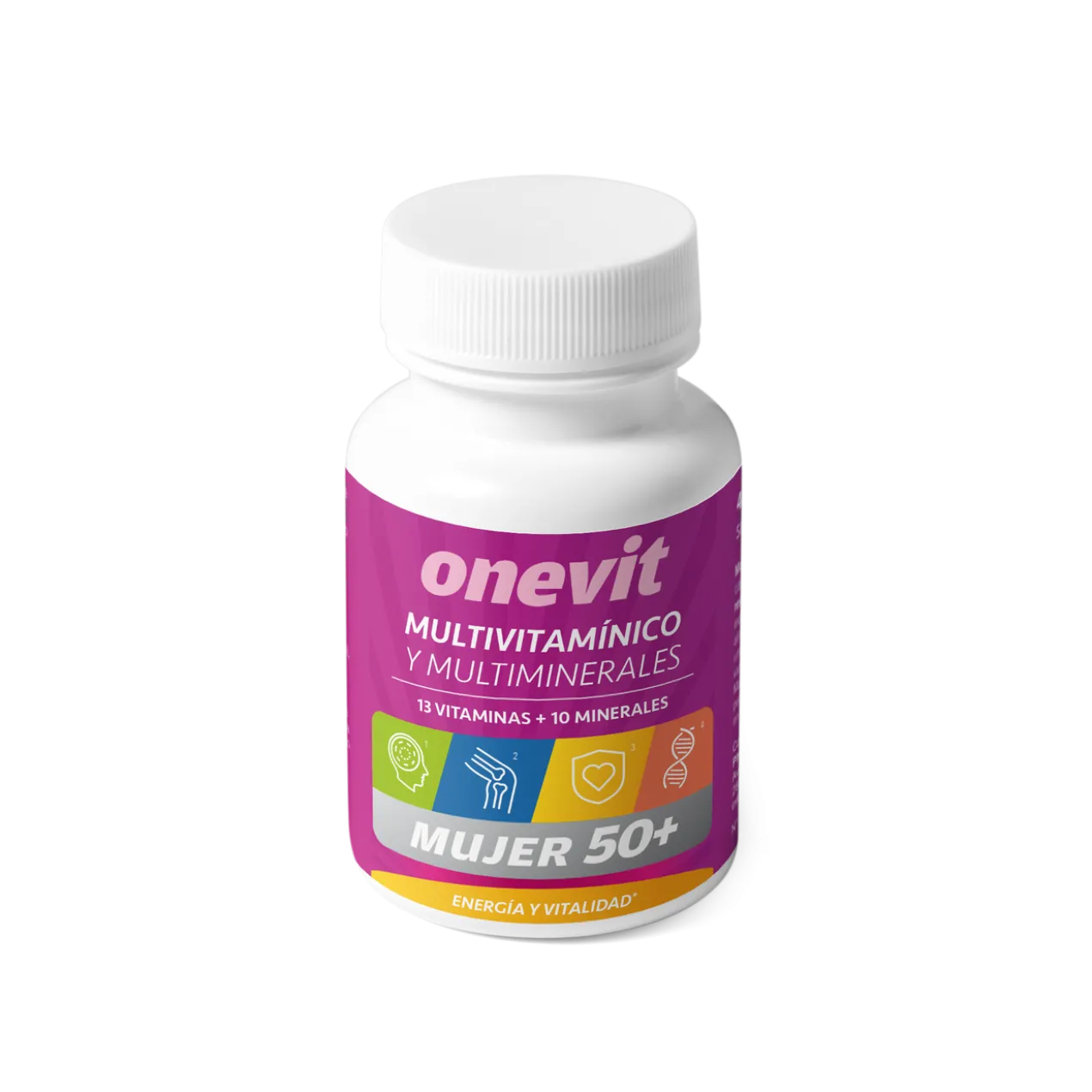 Cápsulas Mulher 50+ Multivitamínico e Multiminerais