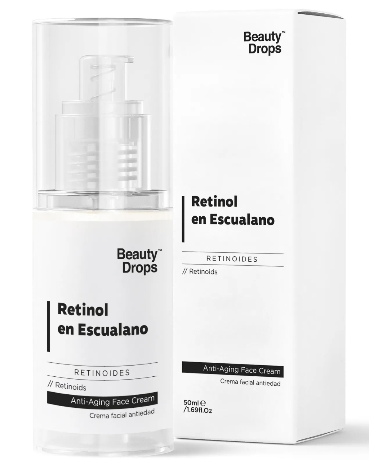 Creme Anti-Idade Retinol em Esqualano