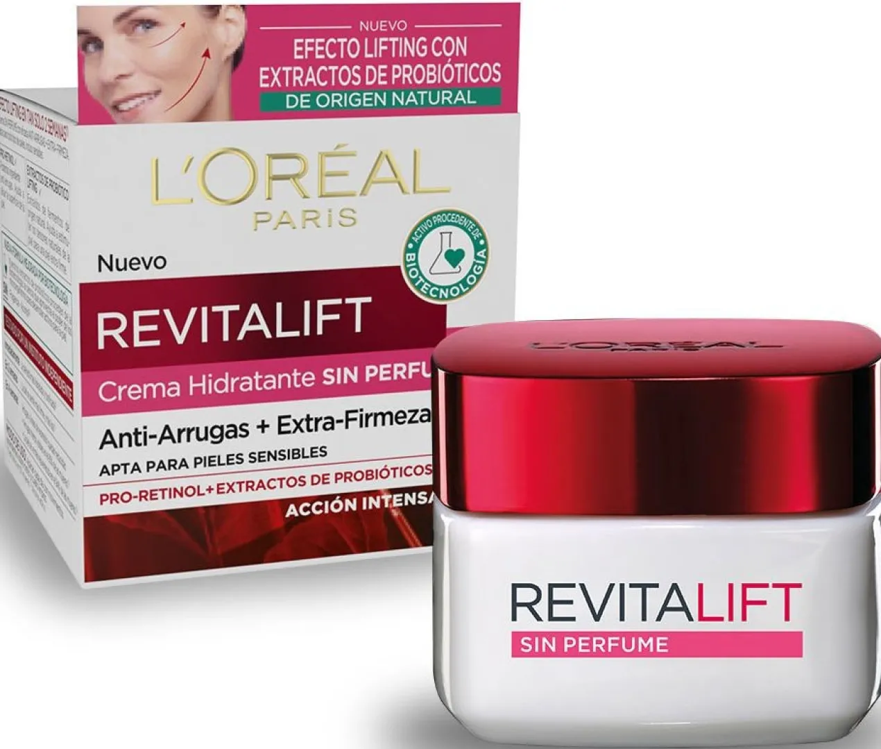 Creme Antirrugas Revitalift Sem Perfume