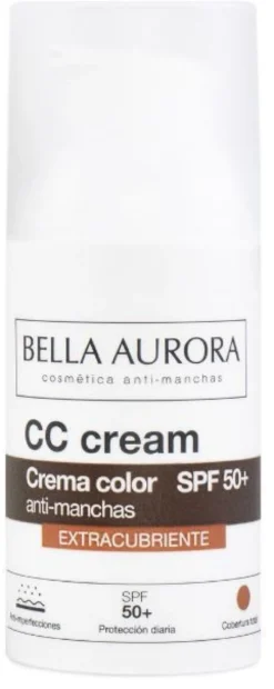 Creme com Cor Antimanchas SPF 50+