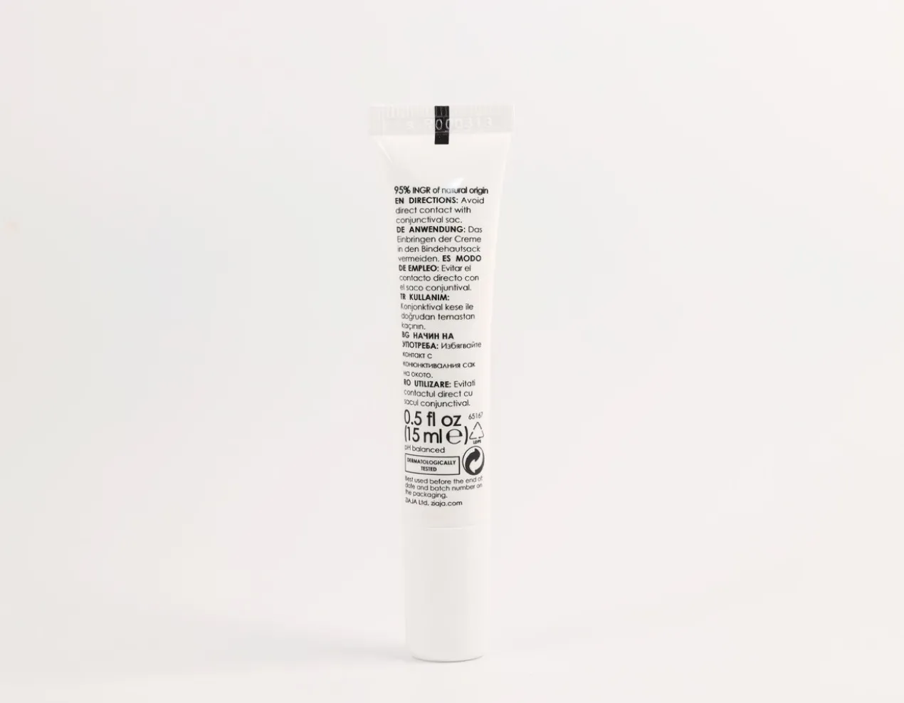 Creme contorno de olhos antiolheiras com Centáurea