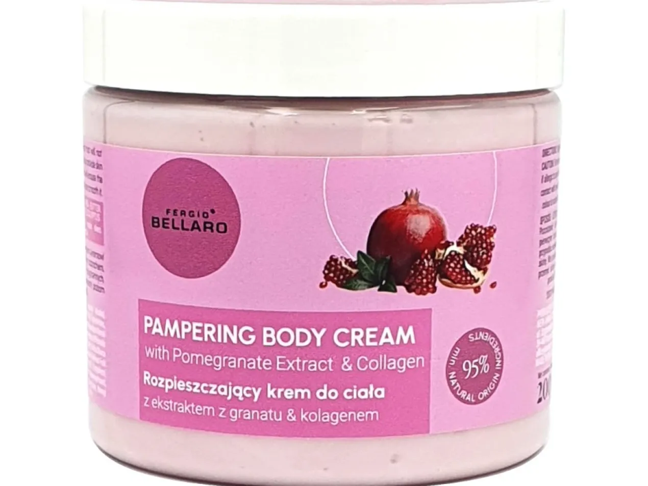 Creme Corporal com Extrato de Romã e Colagénio