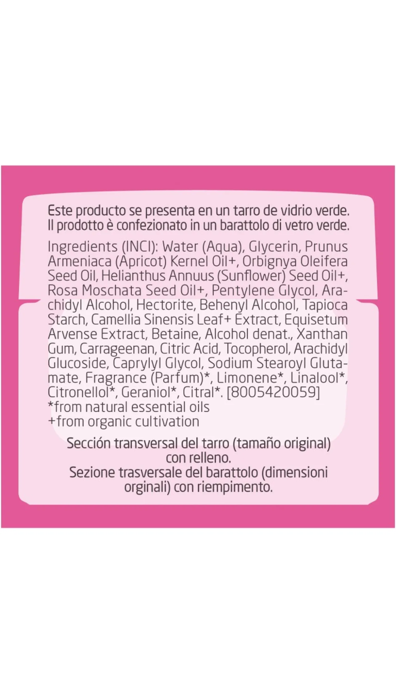 Creme de Dia Alisador de Rosa Mosqueta e Chá Branco
