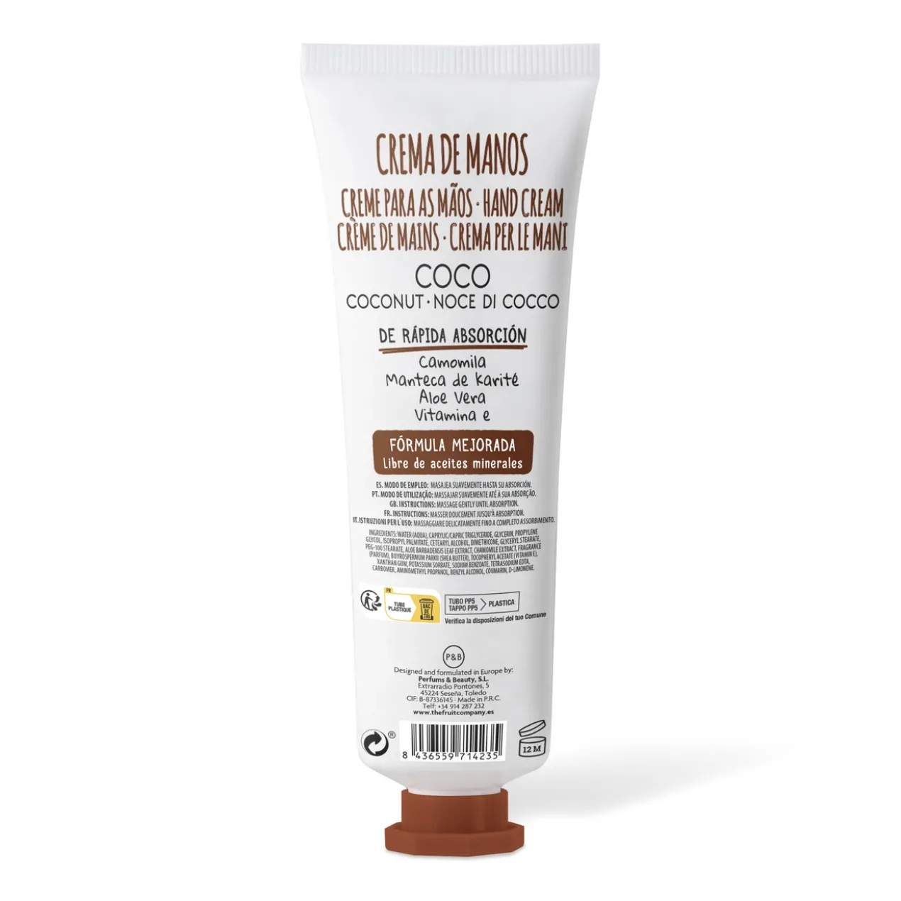 Creme de Mãos Coco