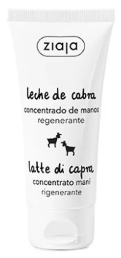 Creme de mãos concentrado com leite de cabra