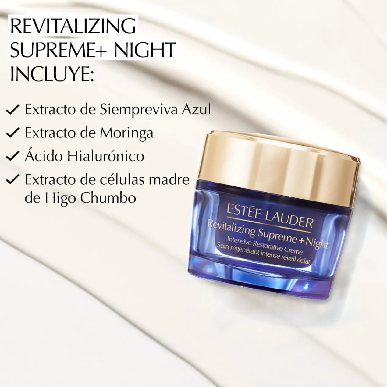 Creme de Noite Hidratante Antienvelhecimento Revitalizing Supreme +