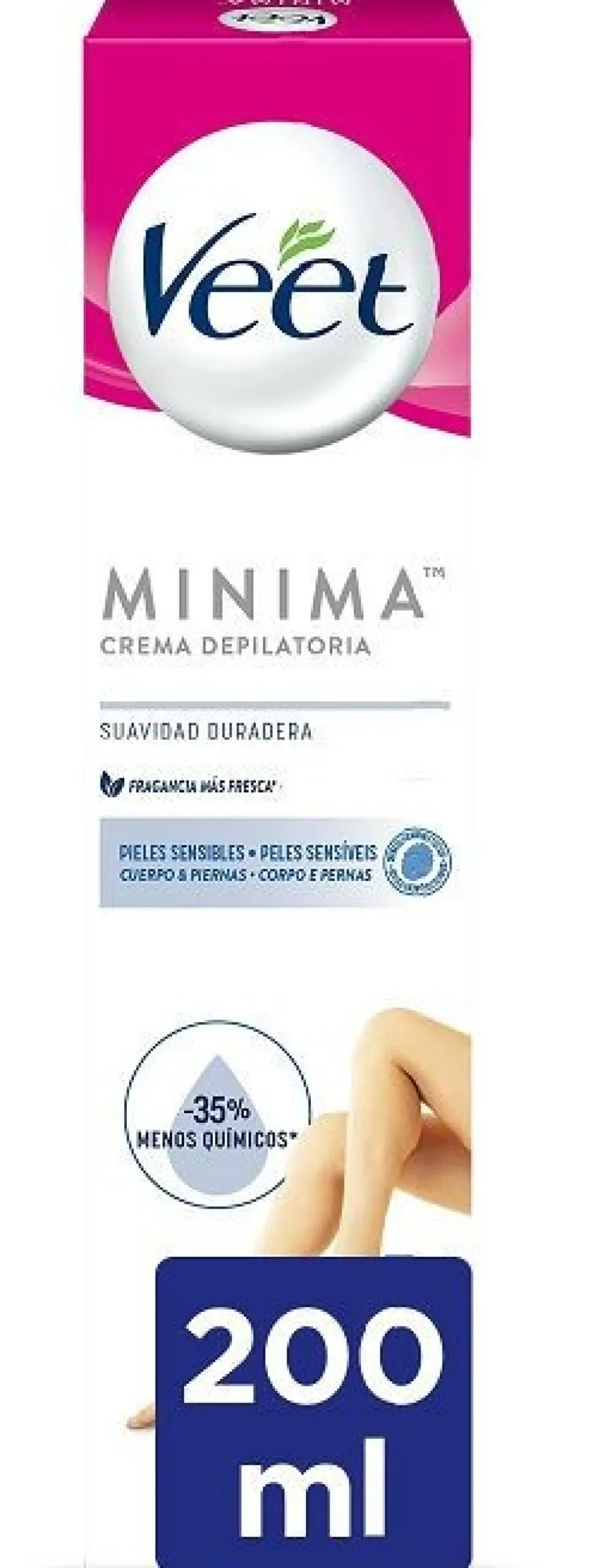 Creme Depilatório em Bisnaga Pele Sensível