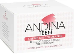 Creme Descolorante Corpo e Rosto Peles Delicadas