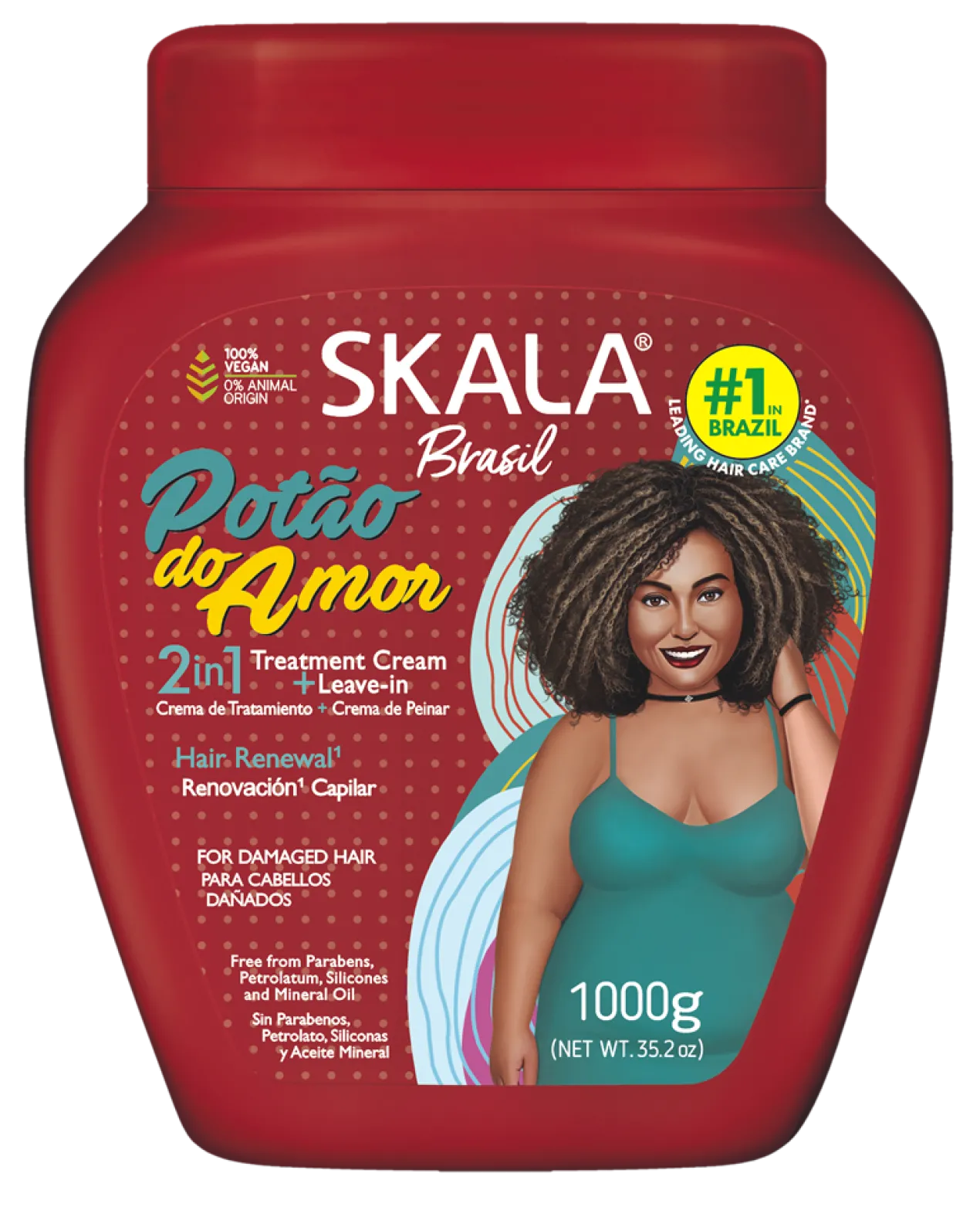 Creme de Tratamento 2 em 1 Potão do Amor
