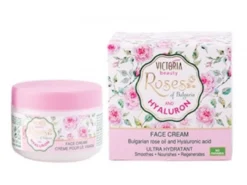 Creme Facial de Dia com Rosas & Ácido Hialurónico