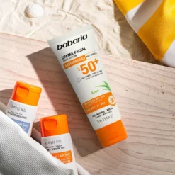Creme Facial Solar com Aloe Vera SPF 50+