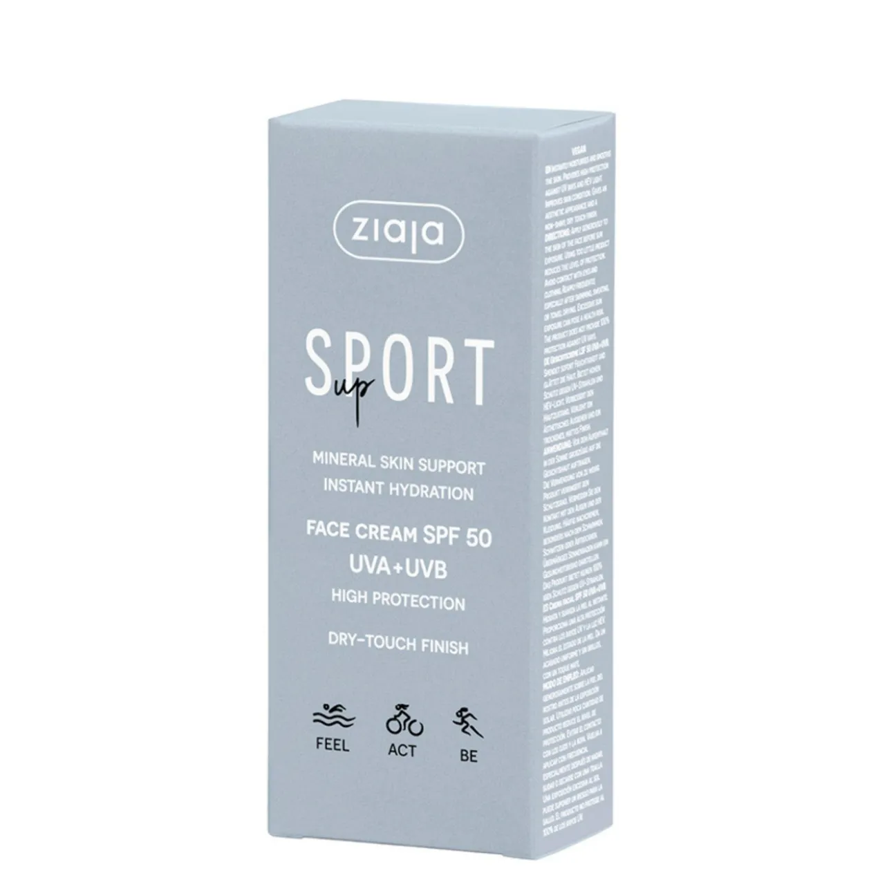 Creme facial Sport com SPF 50