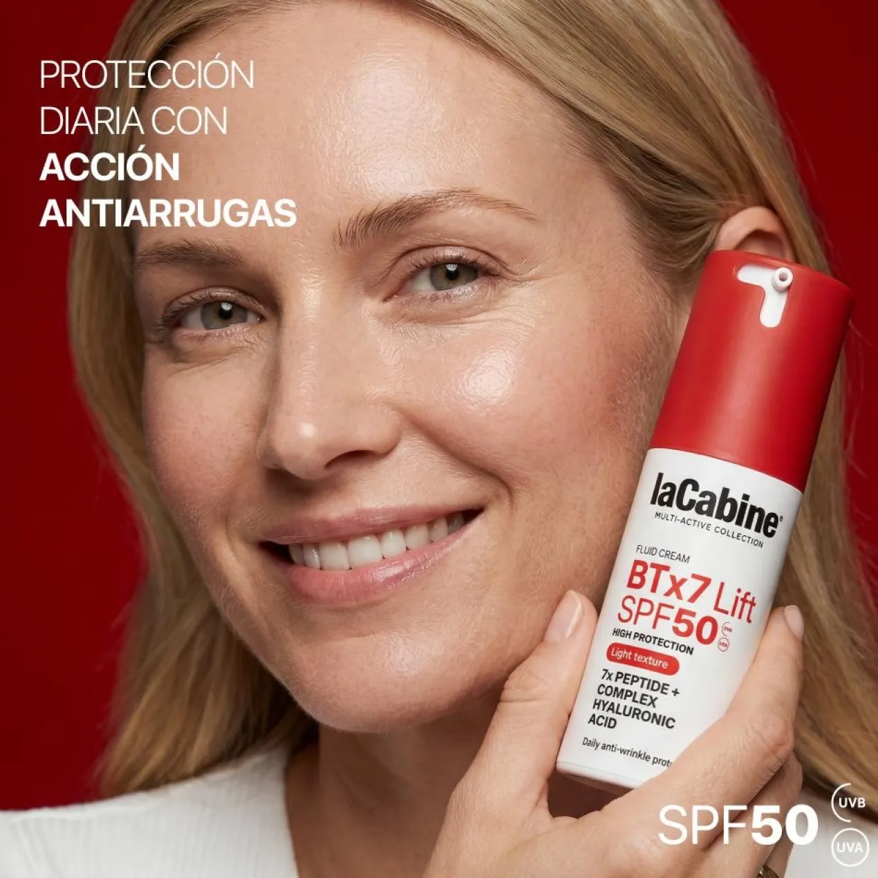 Creme Fluido Facial Solar BTx7 SPF50