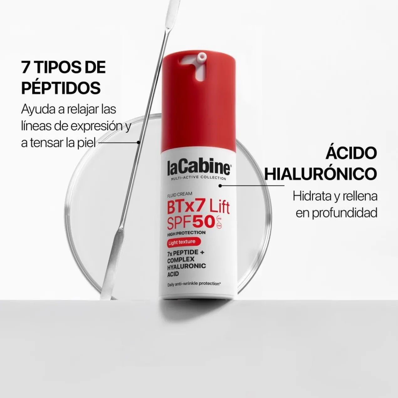 Creme Fluido Facial Solar BTx7 SPF50
