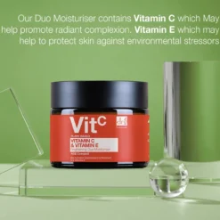 Creme Hidratante e Iluminador com Vitamina C & Vitamina E