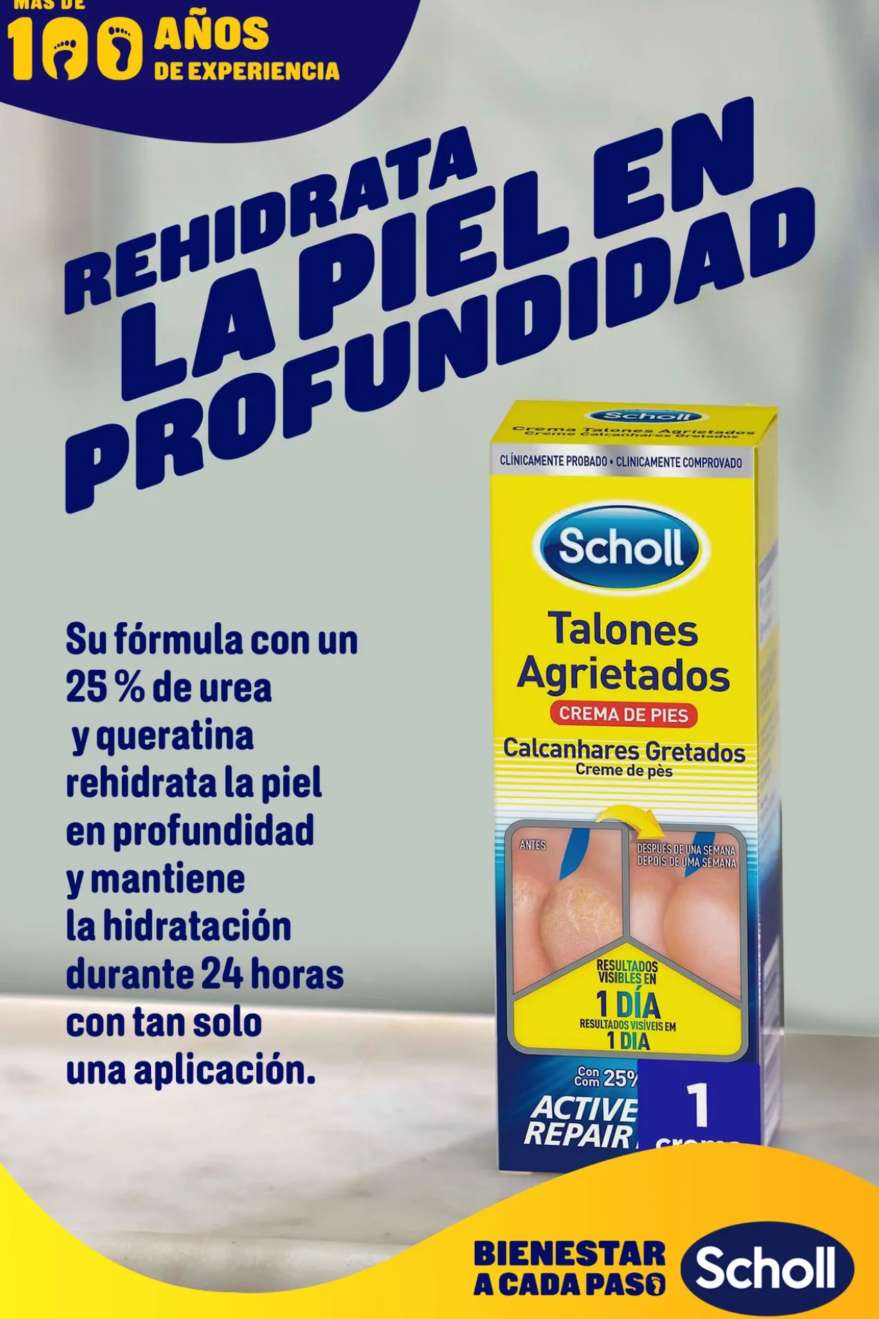 Creme para Calcanhares Gretados