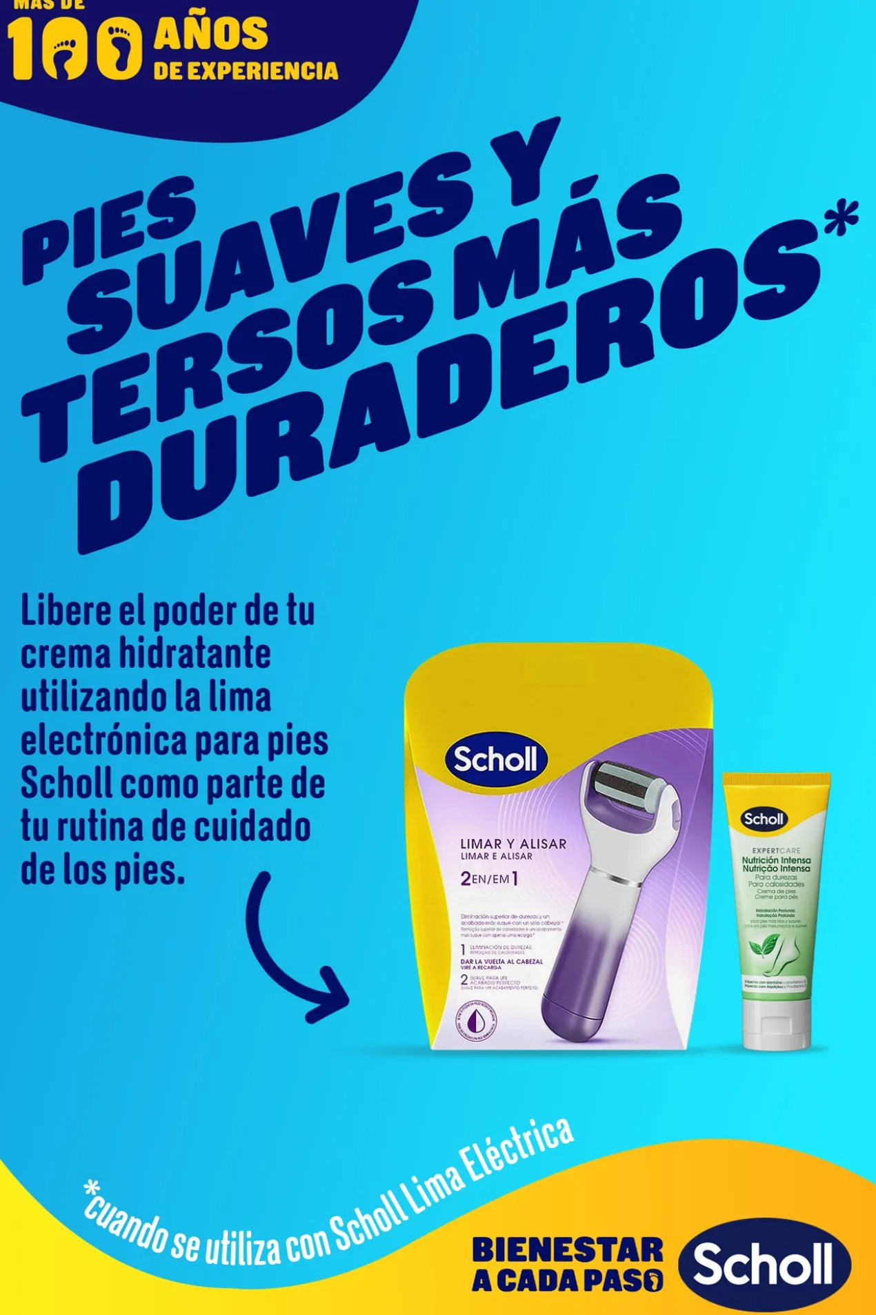 Creme para Pés ExpertCare Nutrição Intensa