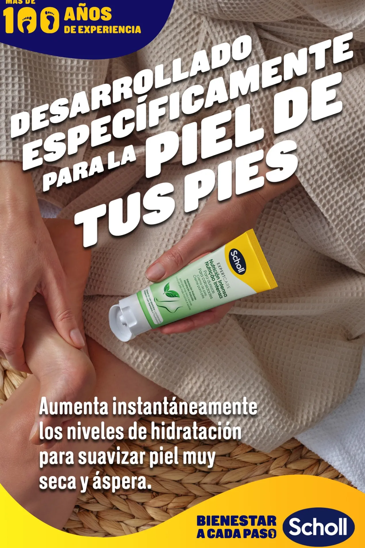Creme para Pés ExpertCare Nutrição Intensa