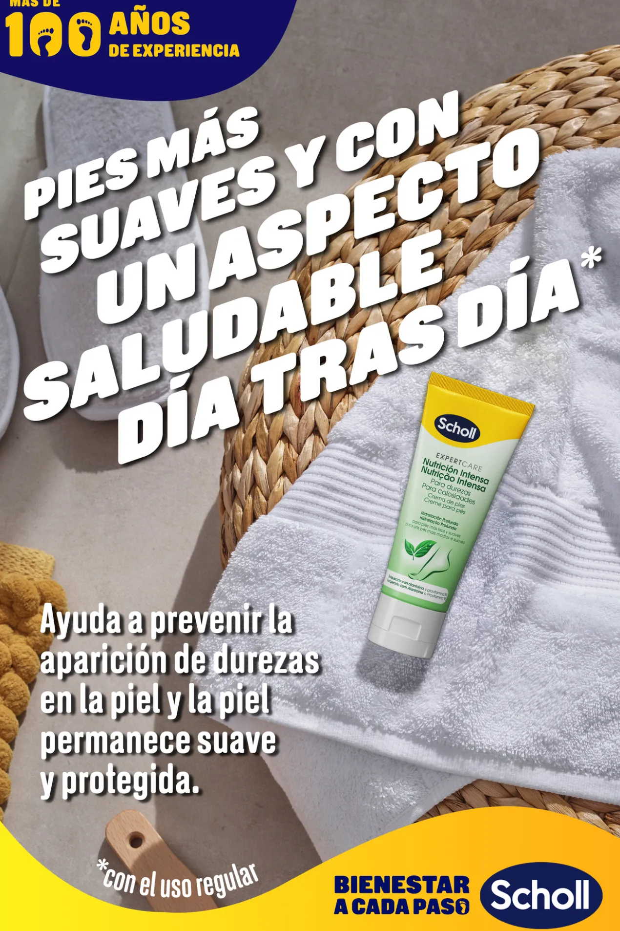 Creme para Pés ExpertCare Nutrição Intensa