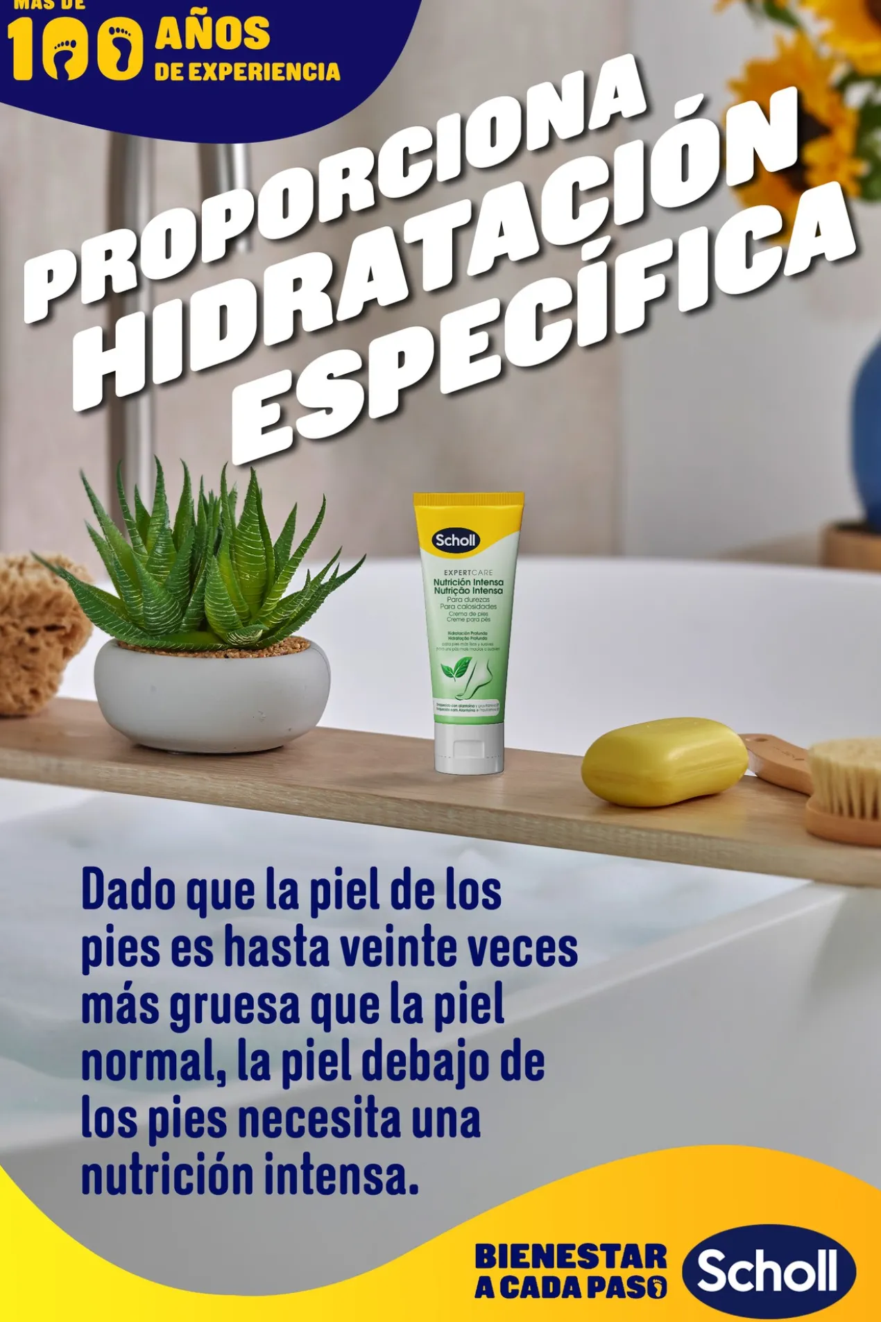 Creme para Pés ExpertCare Nutrição Intensa