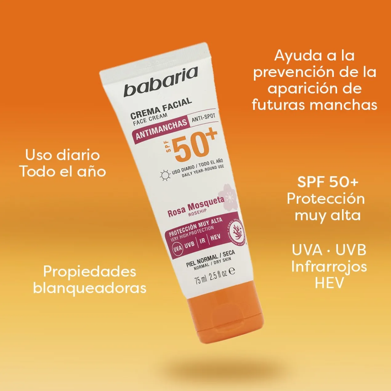 Creme Solar Antimanchas