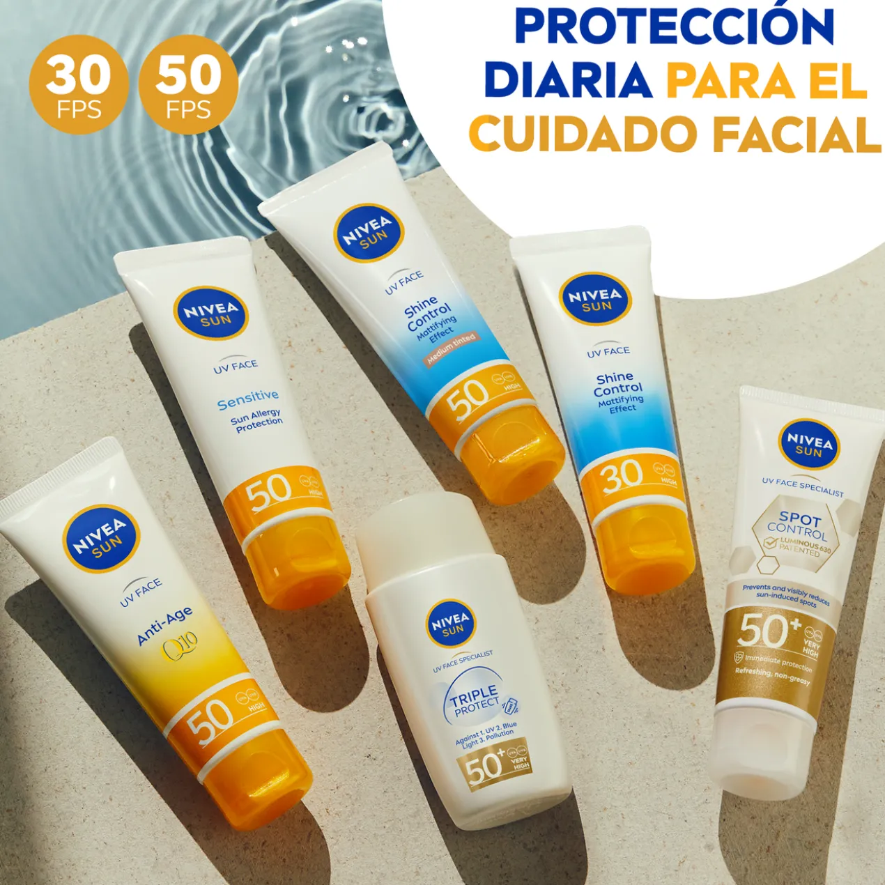 Creme UV Rosto Shine Control FP50