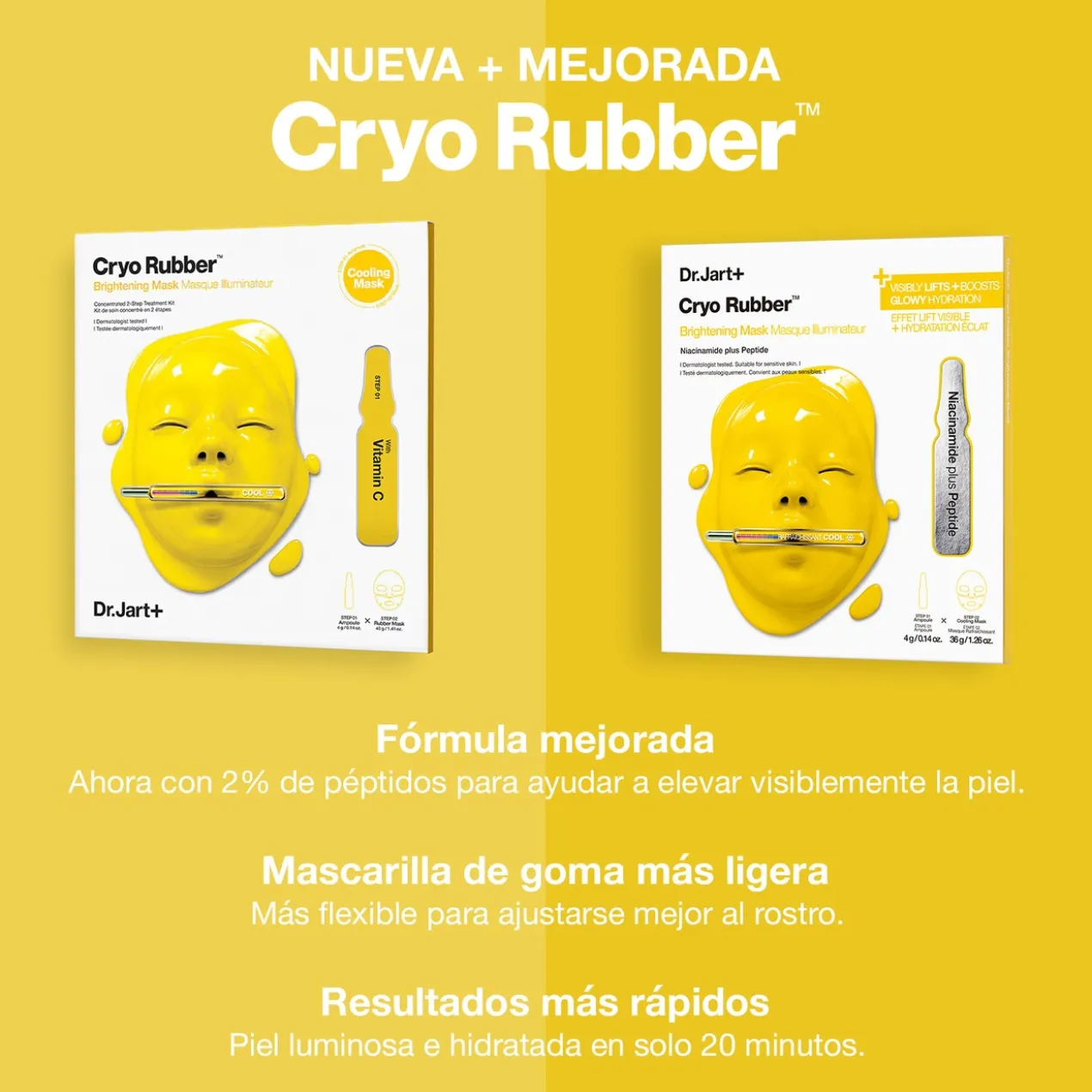 Cryo Rubber Máscara Iluminadora