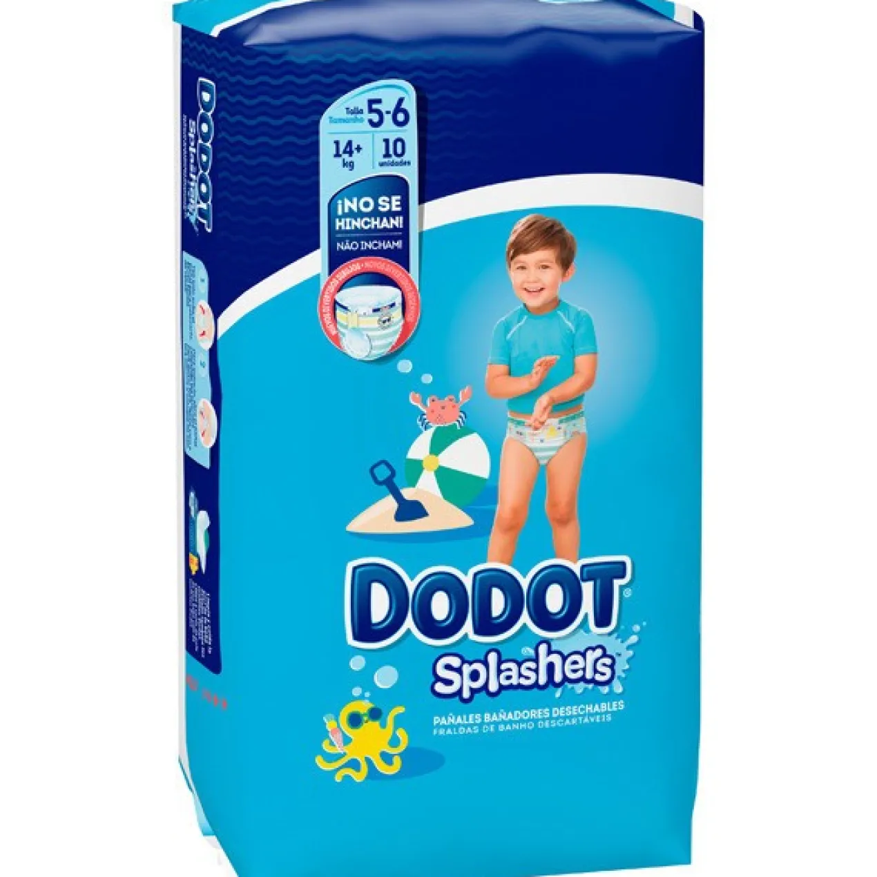 Cuecas Banho Splashers T5-6 (+14 kg)