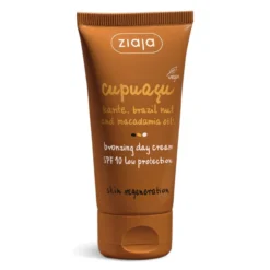 Cupuaçu Creme facial autobronzeador de dia SPF10