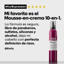 Curl Expression Leave In Mousse Cream 10 em 1