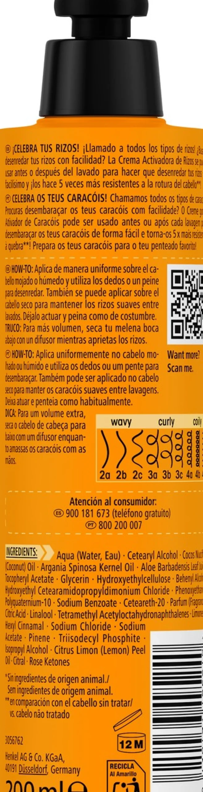 Curlz Creme Ativadora de Caracóis