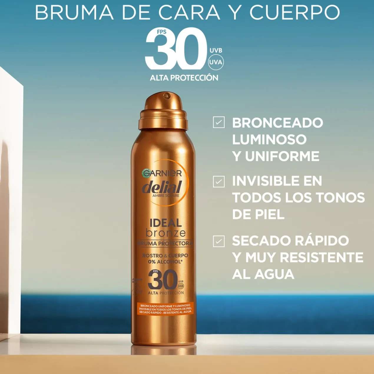 Delial Ideal Bronze Bruma Protetora SPF30