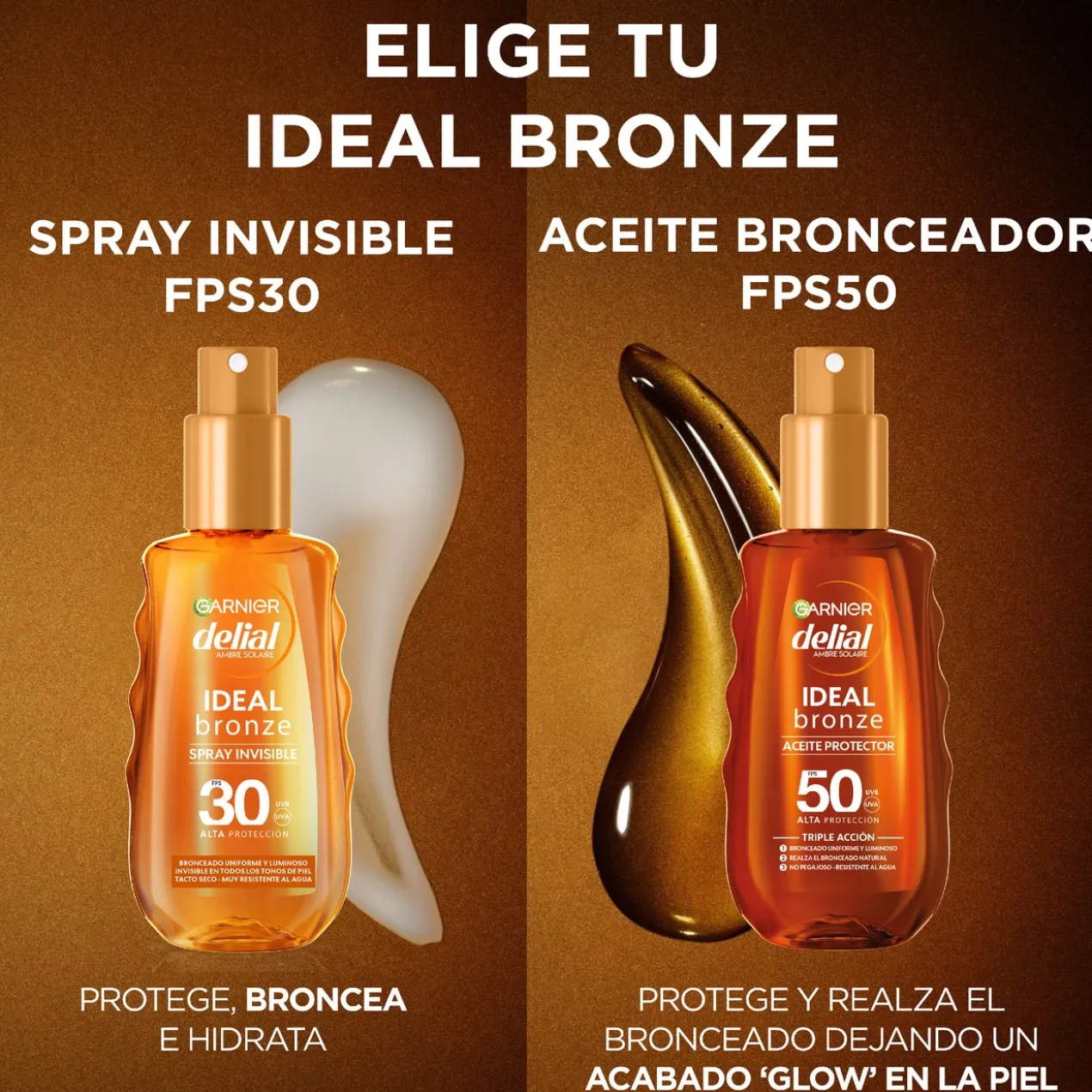 Delial Ideal Bronze Óleo Protetor SPF50