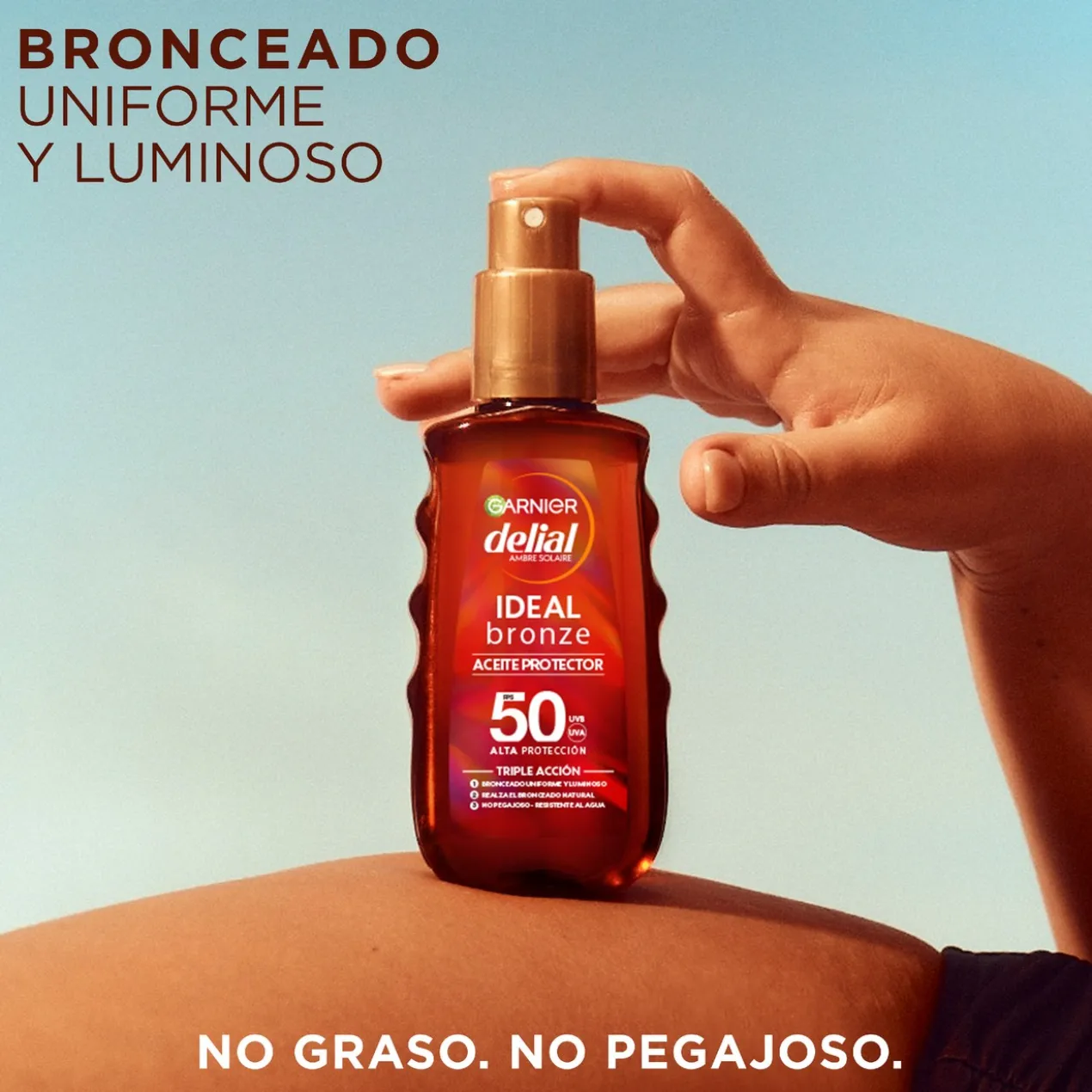 Delial Ideal Bronze Óleo Protetor SPF50