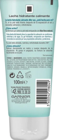 Delial Leite Hidratante Calmante After Sun Aloe Vera Natural