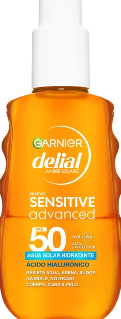 Delial Sensitive Advanced Água Solar Hidratante FPS 50