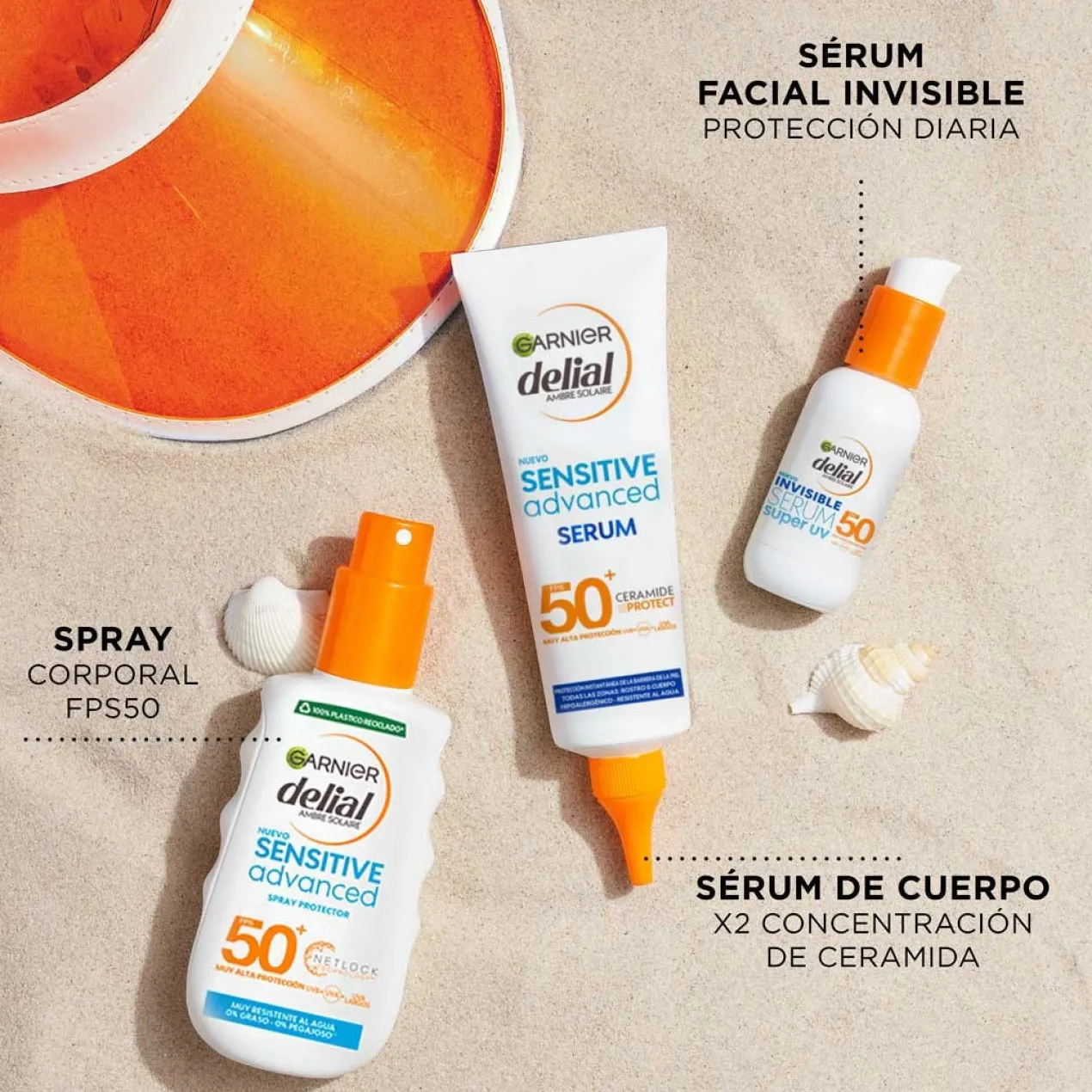 Delial Sensitive Advanced Serum de Corpo FPS 50+